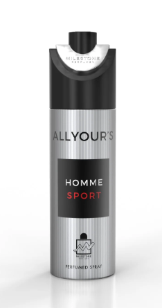 Milestone Body Spray 200ml - All Yours Sport