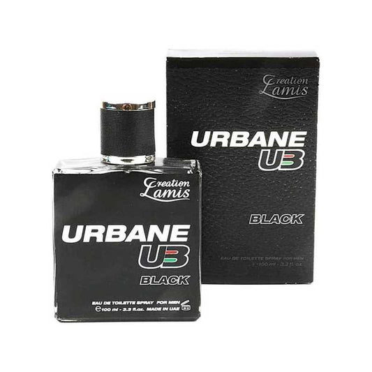 Lamis Urbane Black 100ml Eau De Toilette