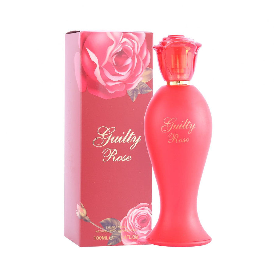 Fine Perfumery Guilty Rose Red 100ml Eau De Parfum