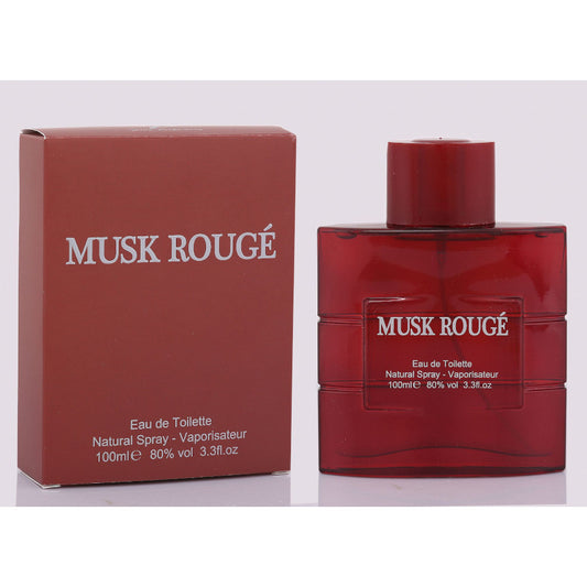 Fine Perfumery Musk Rouge 100ml Eau De Toilette