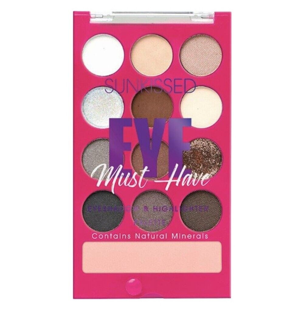 Sunkissed Eye Must Have Eyeshadow & Highlighter Palette