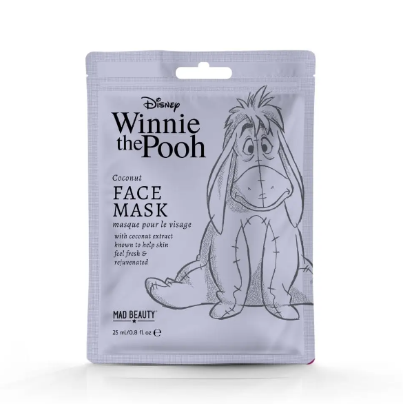 Mad Beauty Winnie The Pooh Eeyore Coconut Sheet Mask